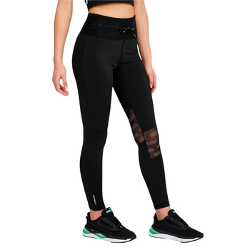 Legginsy damskie Puma Feel It Mesh 7/8 sportowe czarne