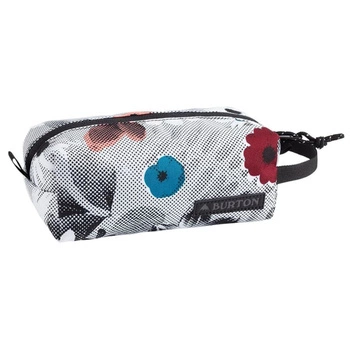Piórnik Burton Accessory Case szary w kwiaty