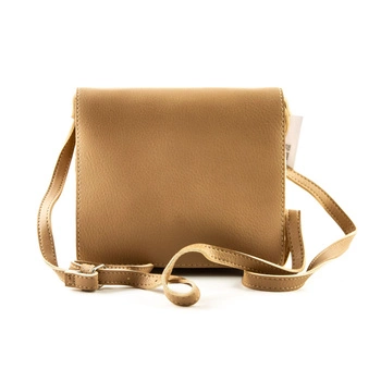 Torebka damska Ichi Iatina listonoszka beżowa mała