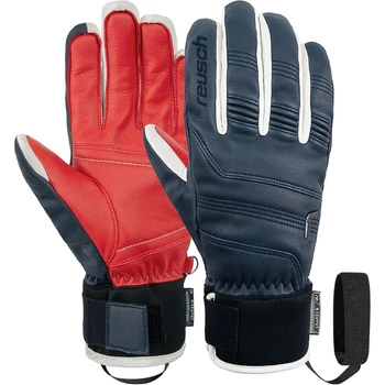 Rękawice unisex Reusch Highland narciarskie pięciopalczaste czerwone