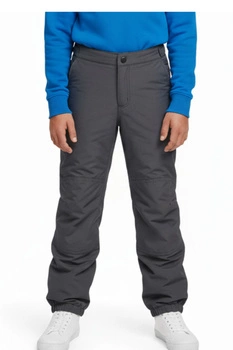 Spodnie dziecięce Vaude Capre Warmlined trekkingowe ciepła szara