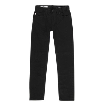 Spodnie chłopięce Element Color Boy jeansowe tapered czarne r. 140