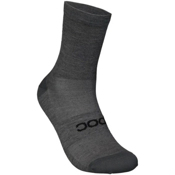 Skarpety POC Zephyr Merino Mid rowerowe szare