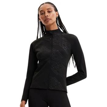 Bluza damska Desigual Rock sportowa czarna rozsuwana r. S
