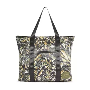 Duża torebka Ted Baker Aleahh damska shopper wzór militarnej panterki