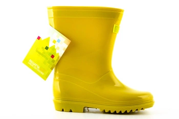 Kalosze dziecięce Regatta Wenlock gumowce żółte