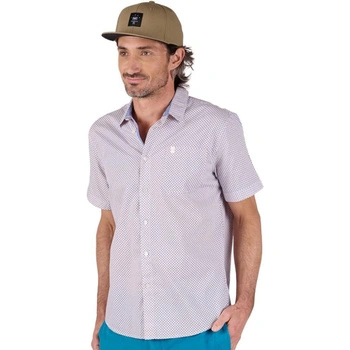 Koszula męska Oxbow Chisto z krótkim rękawem bawełniana