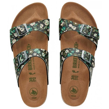 Klapki damskie Birkenstock Sydnay w kwiaty
