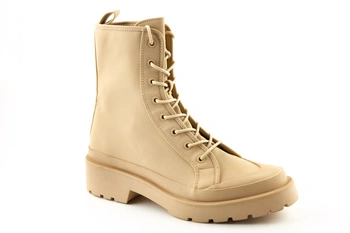 Buty damskie Zara Combat botki sznurowane beżowe r. 41