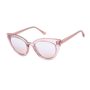 Okulary damskie Guess przeciwsłoneczne cat. 3 UV różowe