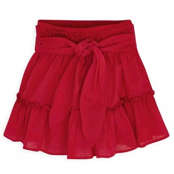 Spódnica dziewczęca Mayoral krótka czerwona