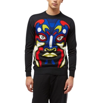 Sweter męski Custo Barcelona Maglia wełniany klasyczny maska r. L