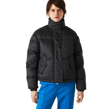 Kurtka damska Lacoste zimowa puchowa pikowana czarna r. XS