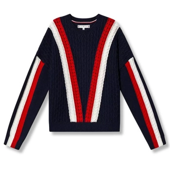 Sweter dziecięcy Tommy Hilfiger Colour Block Knit r. 128