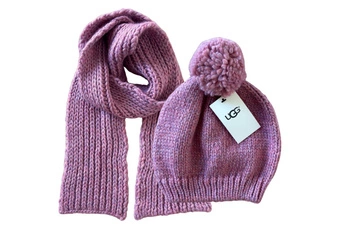 Zestaw dla dziewczynki UGG Chunky Knit Set czapka szalik