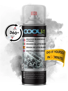 Smar litowy biały Cool5 White Grease 360° Spray 400ml