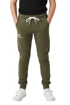 Spodnie chłopiece Under Armour Rival Jogger sportowe khaki r. M
