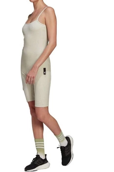 Kombinezon damski  Adidas Studio Lounge Rib Jumpsuit sportowy