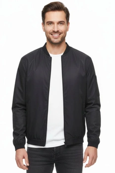 Kurtka męska Armani Jeans czarna bomberka r. XS