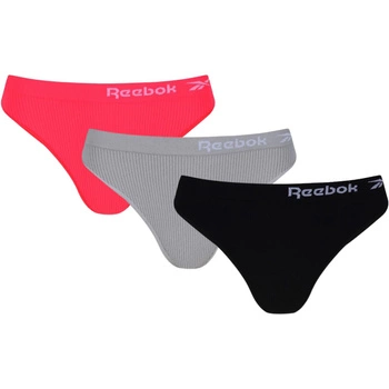 Majtki damskie Reebok Kamila 3pak figi bezszwowe