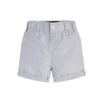 Spodenki dziewczęce Guess w paski niebieskie