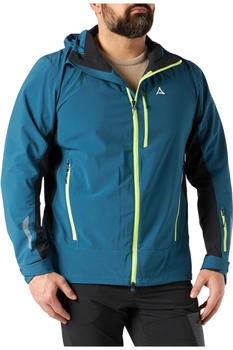 Kurtka męska Schoffel Miara Softshell niebieska trekkingowa