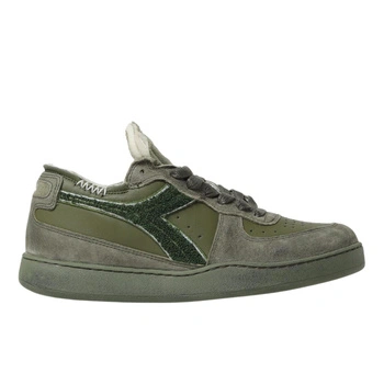 Buty damskie Diadora Mi Basket Row Cut Terry sneakersy skórzane