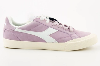 Buty damskie Diadora Melody sneakersy fioletowe skórzane