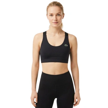 Top sportowy Lacoste Sport biustonosz treningowy czarny r. XS
