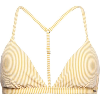 Góra stroju kąpielowego Superdry T Back Fixed Bikini Top żółty