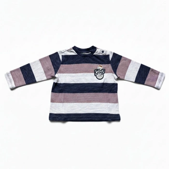 Koszulka dziecięca Chicco z długim rękawem w paski