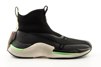 Buty damskie Zara sneakersy wysokie czarne