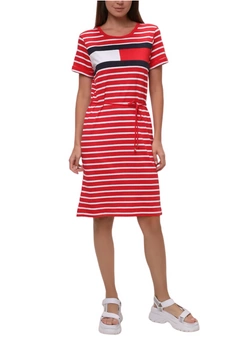 Sukienka damska Tommy Hilfiger w paski