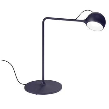 Lampa stołowa Artemide Ixa Led nowoczesna ze ściągaczem granatowa