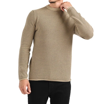 Sweter męski Only&Sons Sniguel Life 7 klasyczny beżowy