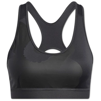 Top damski Adidas Marimekko biustonosz sportowy czarny