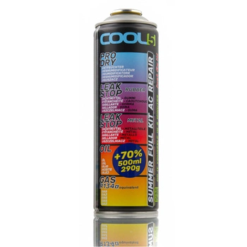 Czynnik 5 w 1 do klimatyzacji Cool5 zamiennik R134a 290g