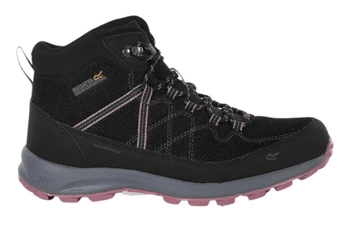 Buty damskie Regatta Samaris Lite trekkingowe wodoodporne czarne