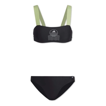 Strój kąpielowy Adidas Natureed Grph B dwuczęściowy czarny