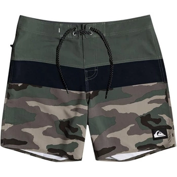 Spodenki chłopięce kąpielowe Quiksilver Surfsilk Panel boardshorty moro