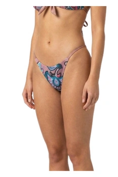 Dół od bikini Dakine Kali tanga strój kąpielowy damski brązowy wzorzysty r. M