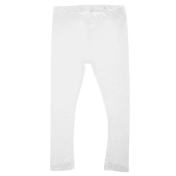 Legginsy dziewczęce Chicco białe brokatowe getry