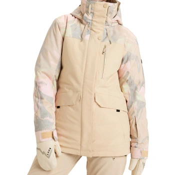 Kurtka damska Roxy Dawnrae Parka narciarska beżowa r. XS