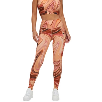 Legginsy damskie Guess Eppie sportowe wzorzyste
