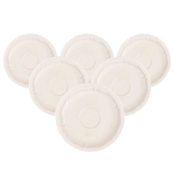 Spodki pod filiżanki Villeroy&Boch Manoir 6 sztuk 15 cm talerzyki ecru