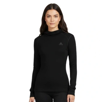Koszulka damska Odlo Active Warm Eco termoaktywna sportowa czarna