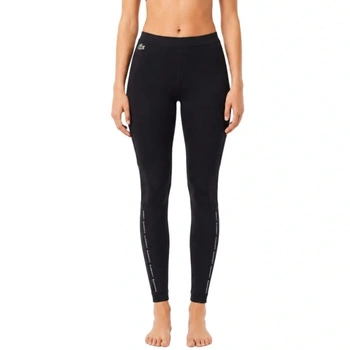 Spodnie damskie Lacoste sportowe treningowe legginsy czarne r. XS
