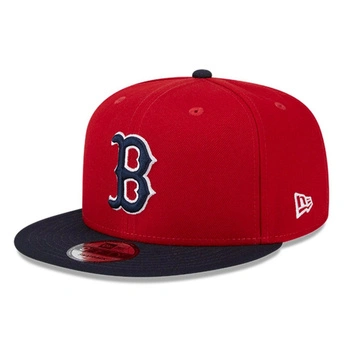 Czapka New Era Bosred 950 Snapback z prostym daszkiem czerwony OSFM