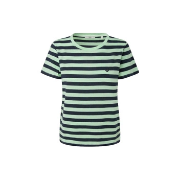 Koszulka damska Pepe Jeans Jinx bawełniana w paski klasyczna