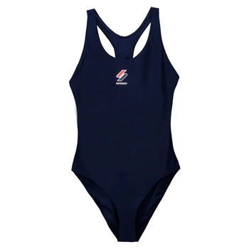 Strój kąpielowy damski Superdry Sports Racer jednoczęściowy sportowy r. L